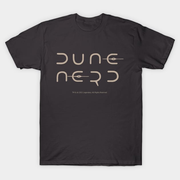 Dune Nerd T-Shirt by Slightly Unhinged